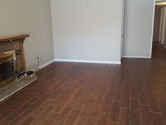 New tile in Living Room, with Fireplace