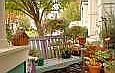 Enjoy your perennial garden right outside your door