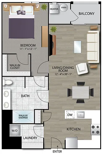 Floor plan A07