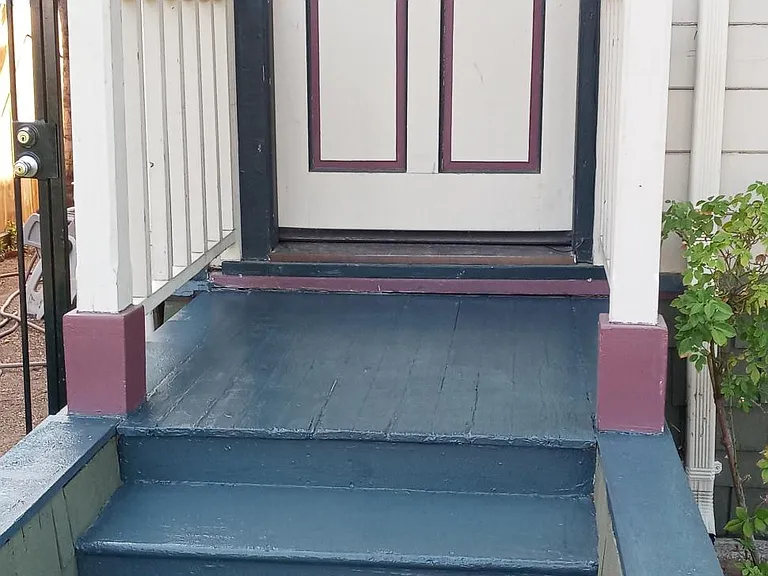 Front door entry.