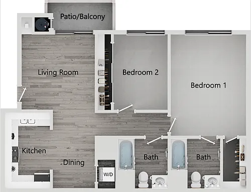 Floor plan Chestnut