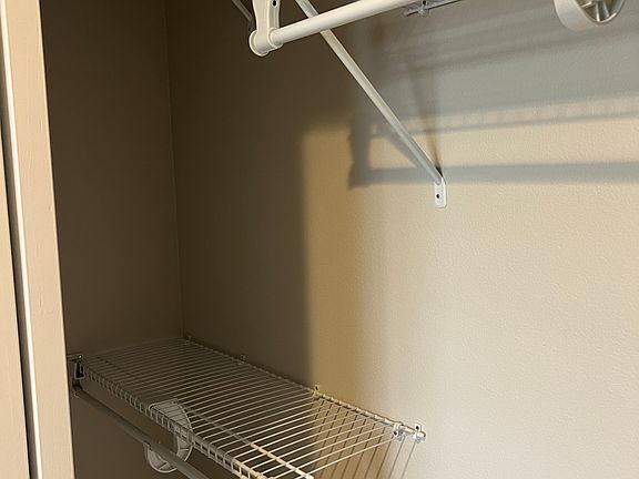 Secondary bedroom closet