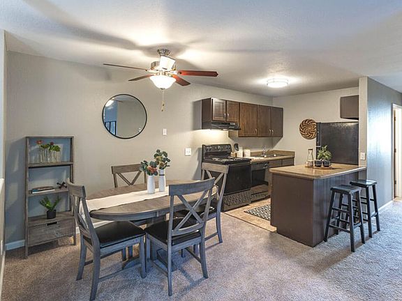 Our open kitchen is great for entertaining!