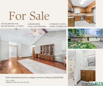 11311 Blanton Ave, Baton Rouge, LA, 70817
