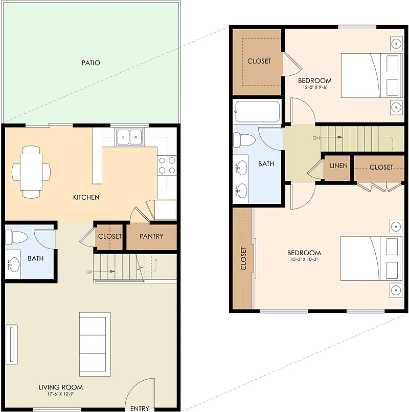 Floor plan Townhouse