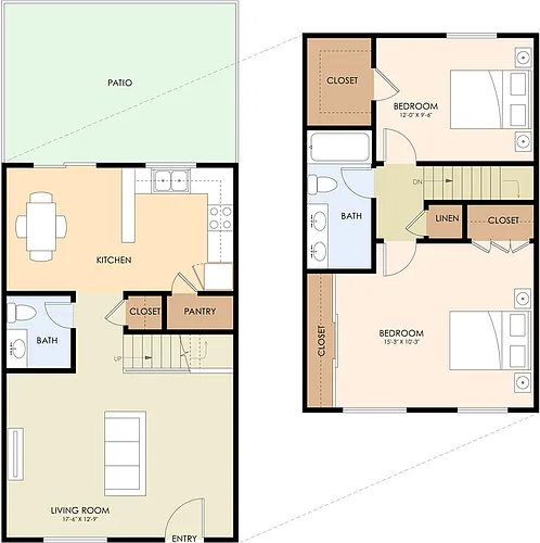 Floor plan Townhouse