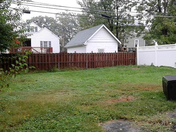 Large fenced in back yard