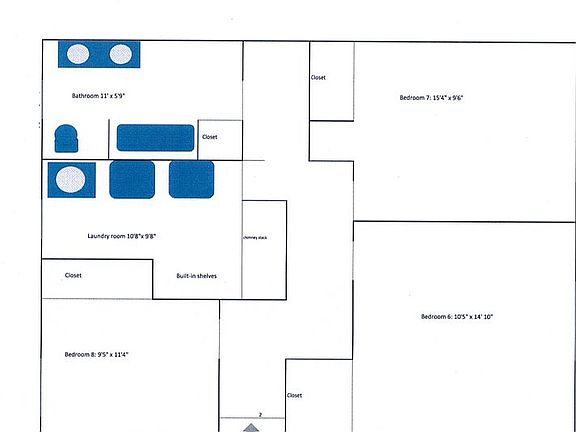 Floorplan top bedroom level