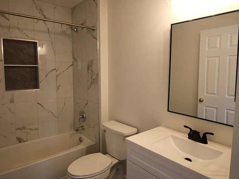 2nd Full Bath on the upper level. Fully Renovated.