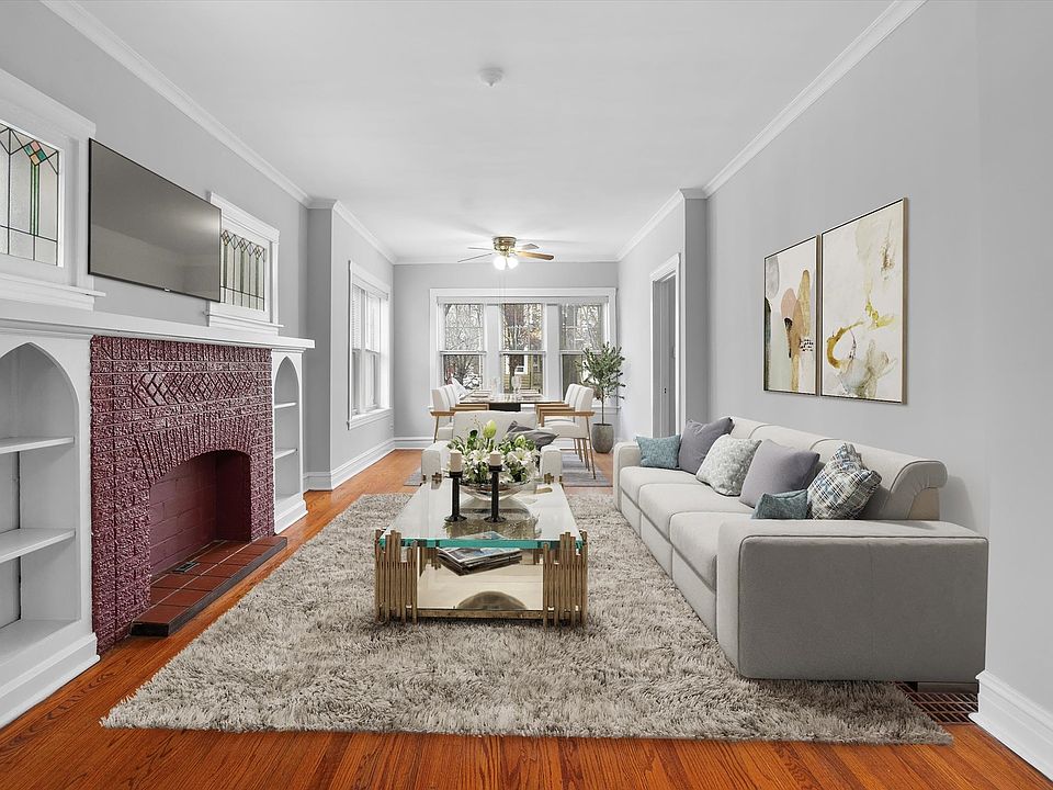 Living Room Staged