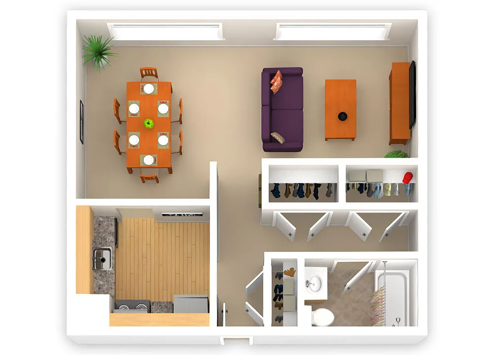 Floor plan Efficiency