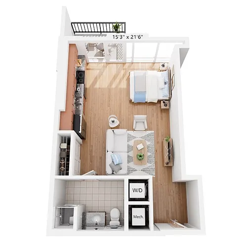 Floor plan S1a