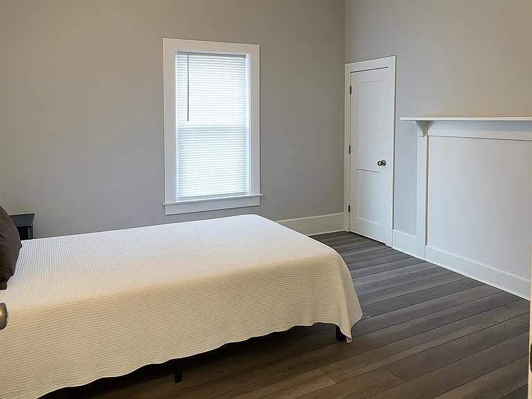 Large room, dresser, with mirror, closet ceiling fan