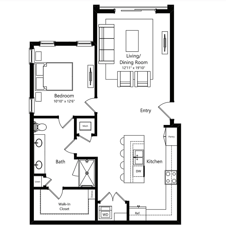 Floor plan A1