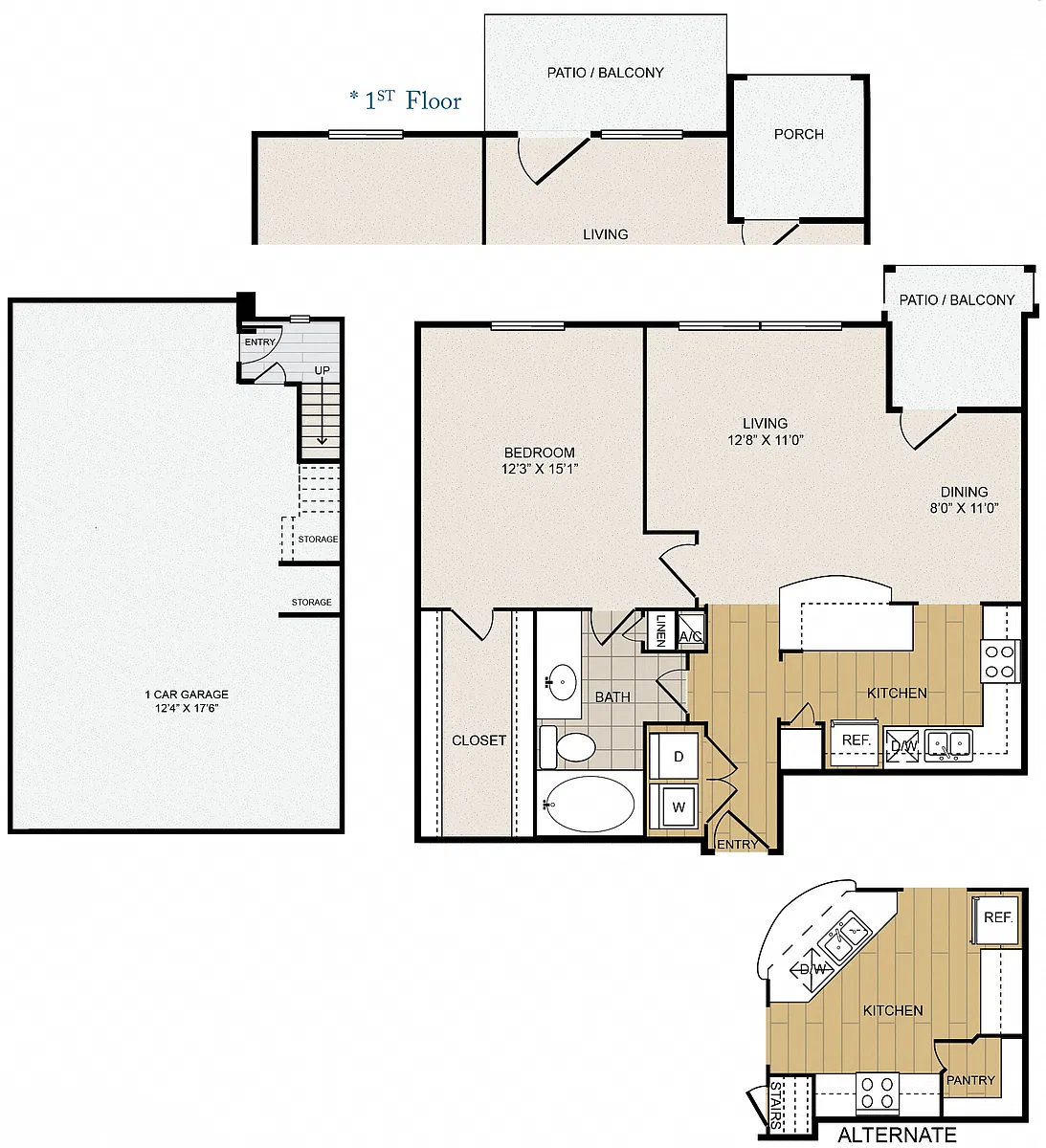 Floor plan A4 Garage