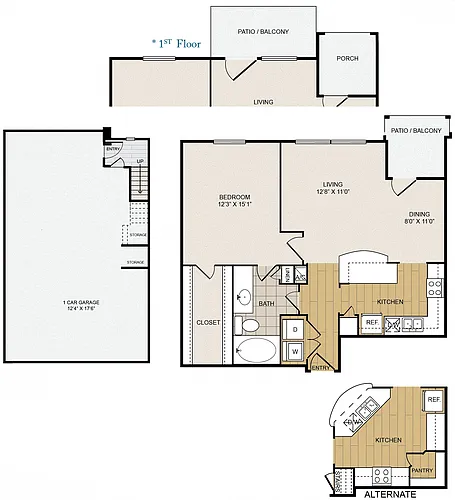Floor plan A4 Garage