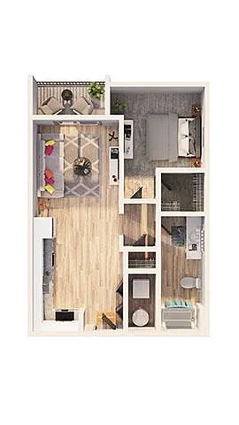 Floor plan A1A