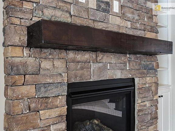Stone Fireplace with mantel makes for a cozy Great Room