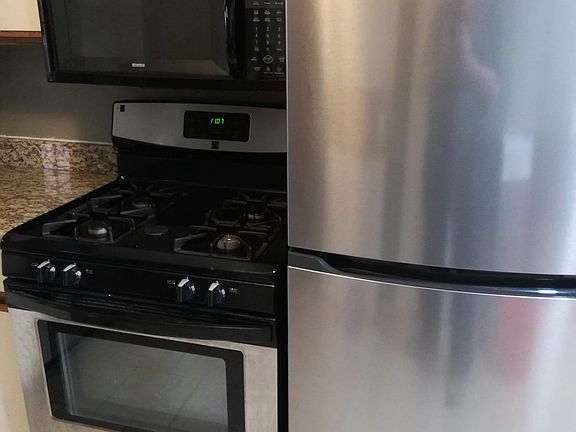 Range and Refrigerator