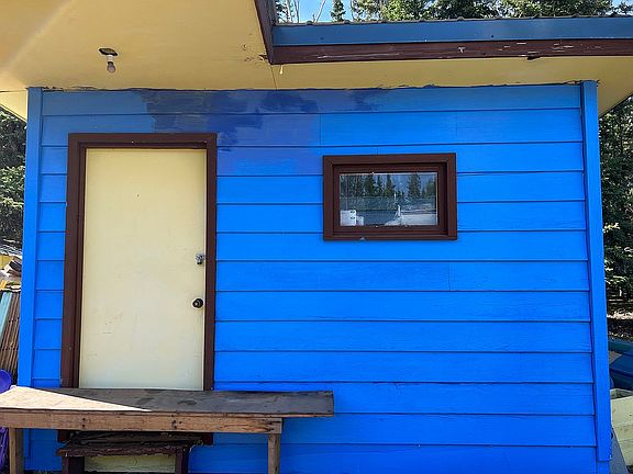 one of two storage sheds