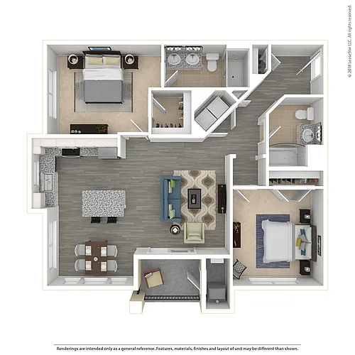 Floor plan The Oak