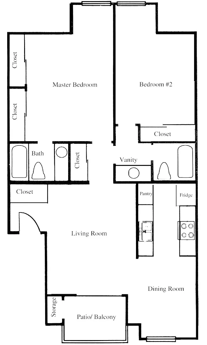Floor plan Upgraded Casabella