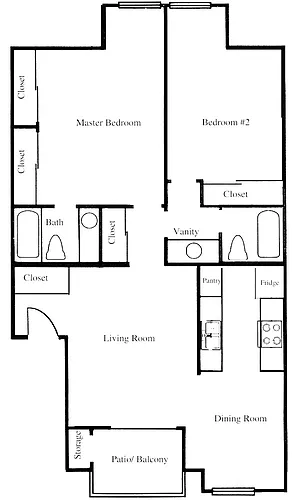 Floor plan Upgraded Casabella
