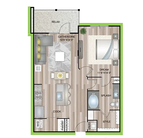Floor plan A2P8