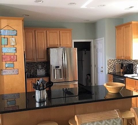 New SS appliances, granite