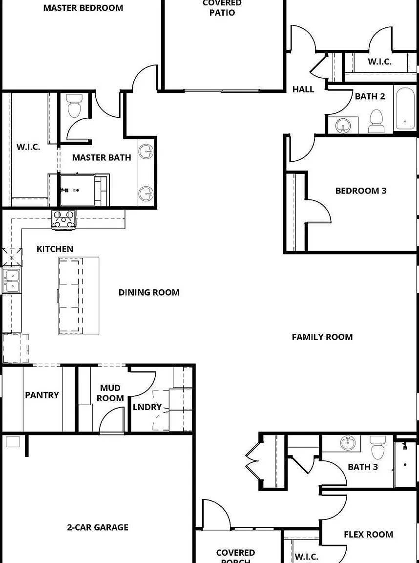 4 bed, 3.0 bath, 2504 sqft, $3,605 — Photo 3
