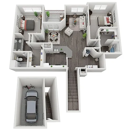 Floor plan B3RR