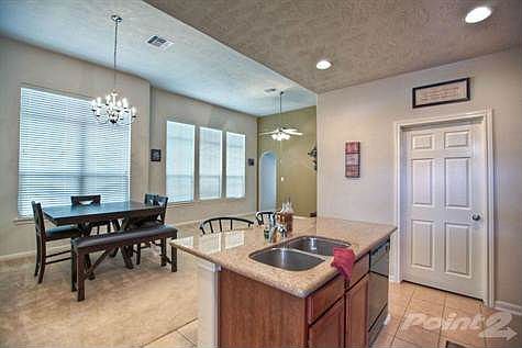 Island Kitchen w/under mount sink. Open concept living