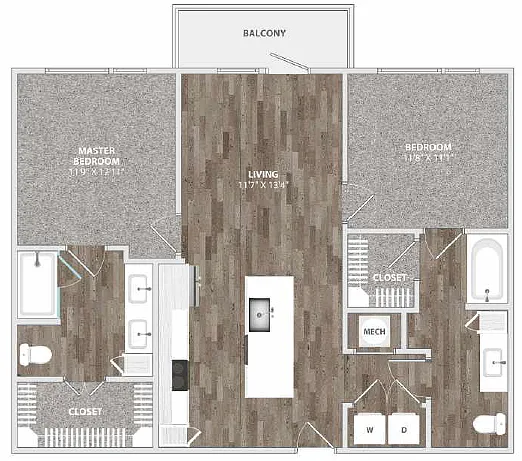 Floor plan B1