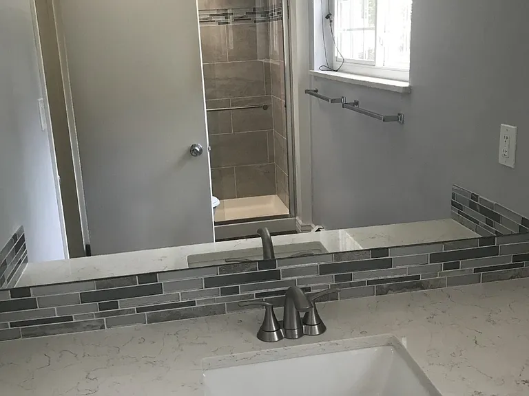 Basement bathroom