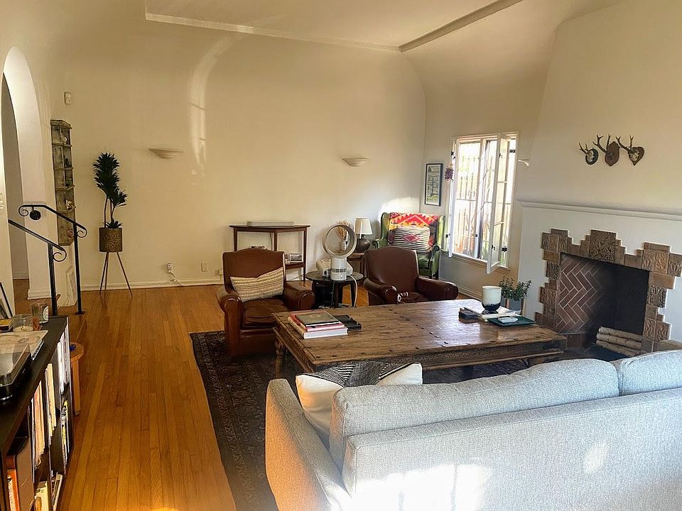 Step down living room