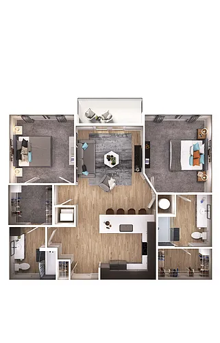 Floor plan B1