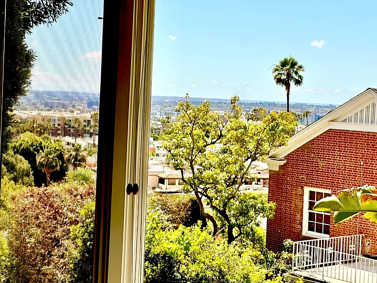 Small ocean view from livingroom