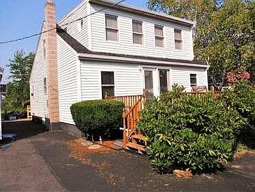 Exterior front of the home
