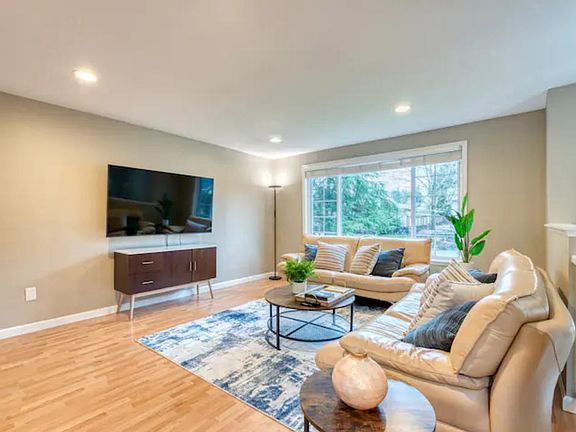 65" TV in the upstairs living room. Enjoy and hang out with good company!