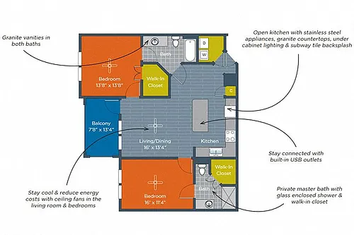 Floor plan Pinnacle