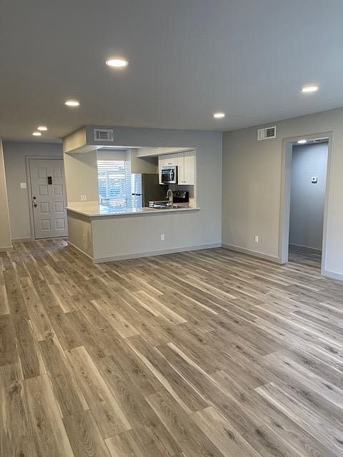 Living room and open Kitchen