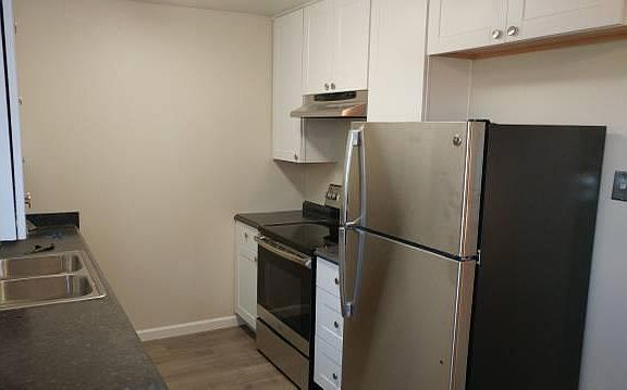 Brand new stainless steel appliances
