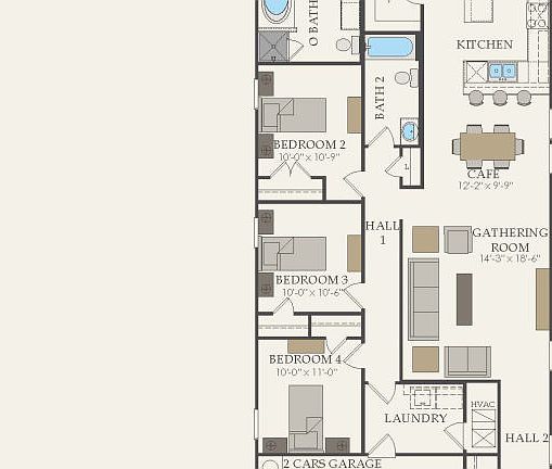 First Floor 4 br 2 ba