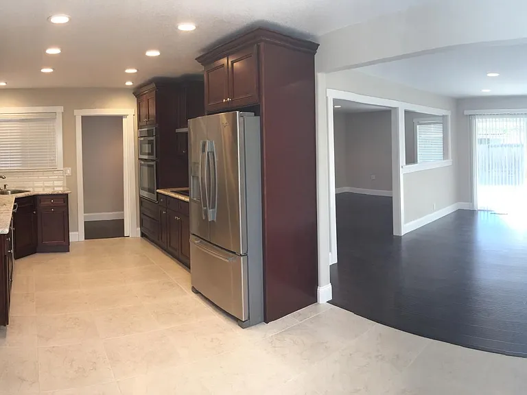 Kitchen and dining room