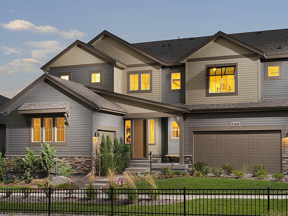 Example of Residence 5006 Farmhouse Style Exterior - Model Home Colors will vary on actual home.