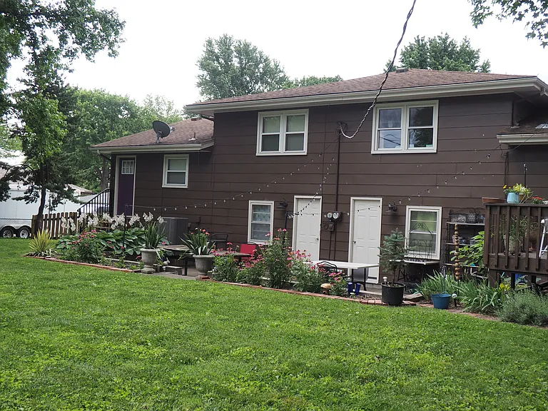 Shared back yard
