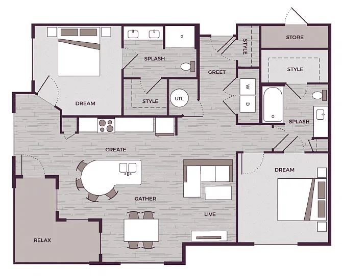 Floor plan B4M