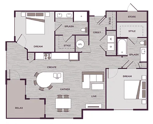 Floor plan B4M