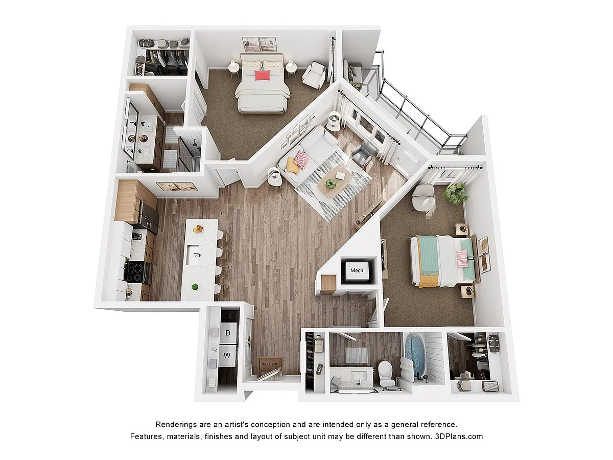 Floor plan M