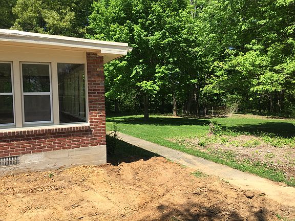 Florida room and woods